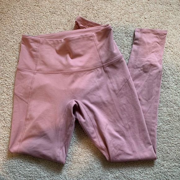 FP Movement by Free People Pants - Free people movement pink leggings